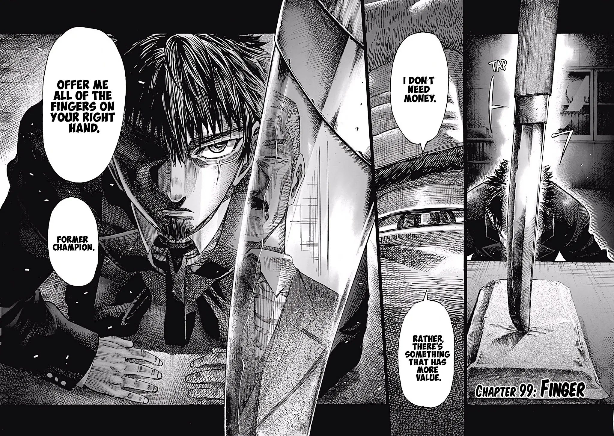 RIKUDOU Chapter 99 page 4 - Chapter 99: Finger