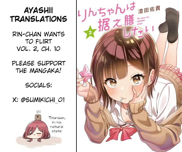 Rin-chan wa Suezen Shitai Chapter 10 page 22 - Chapter 10