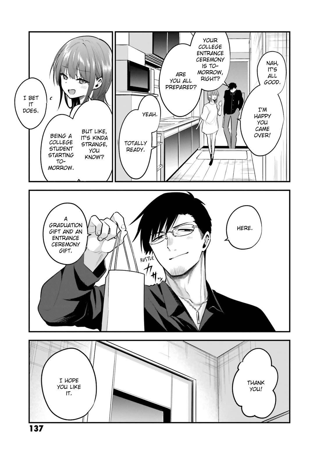 Rin-chan wa Suezen Shitai Chapter 41.5 page 3 - Chapter 41.5