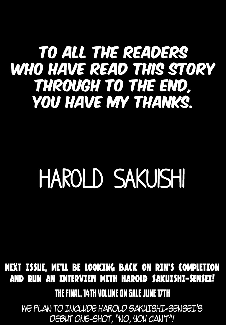 Rin (HAROLD Sakuishi) Chapter 41 page 72 - Chapter 41 : [End]