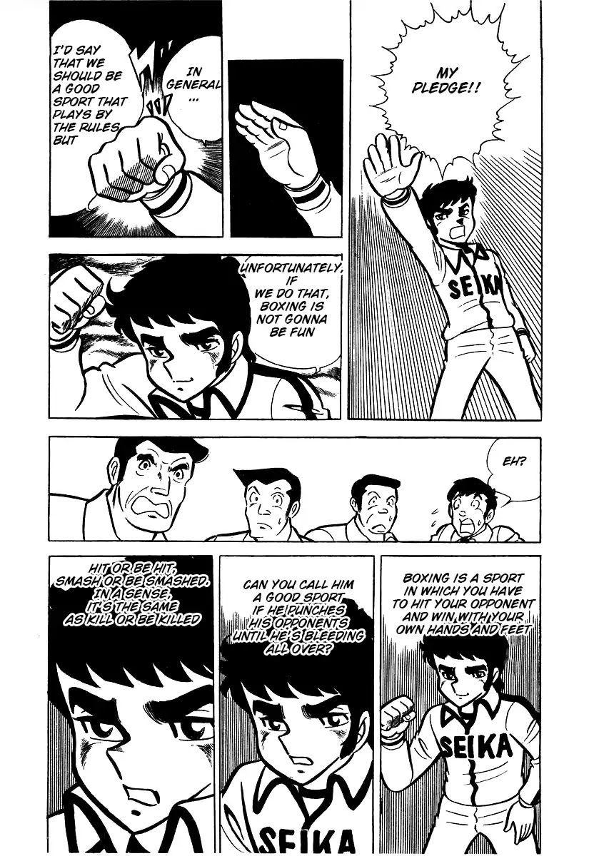 Ring ni Kakero Chapter 25 page 35 - Chapter 25: Number 2 Wings Power Ankle
