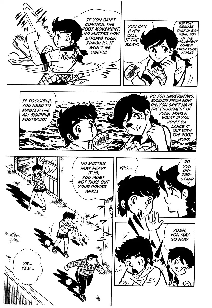 Ring ni Kakero Chapter 25 page 7 - Chapter 25: Number 2 Wings Power Ankle