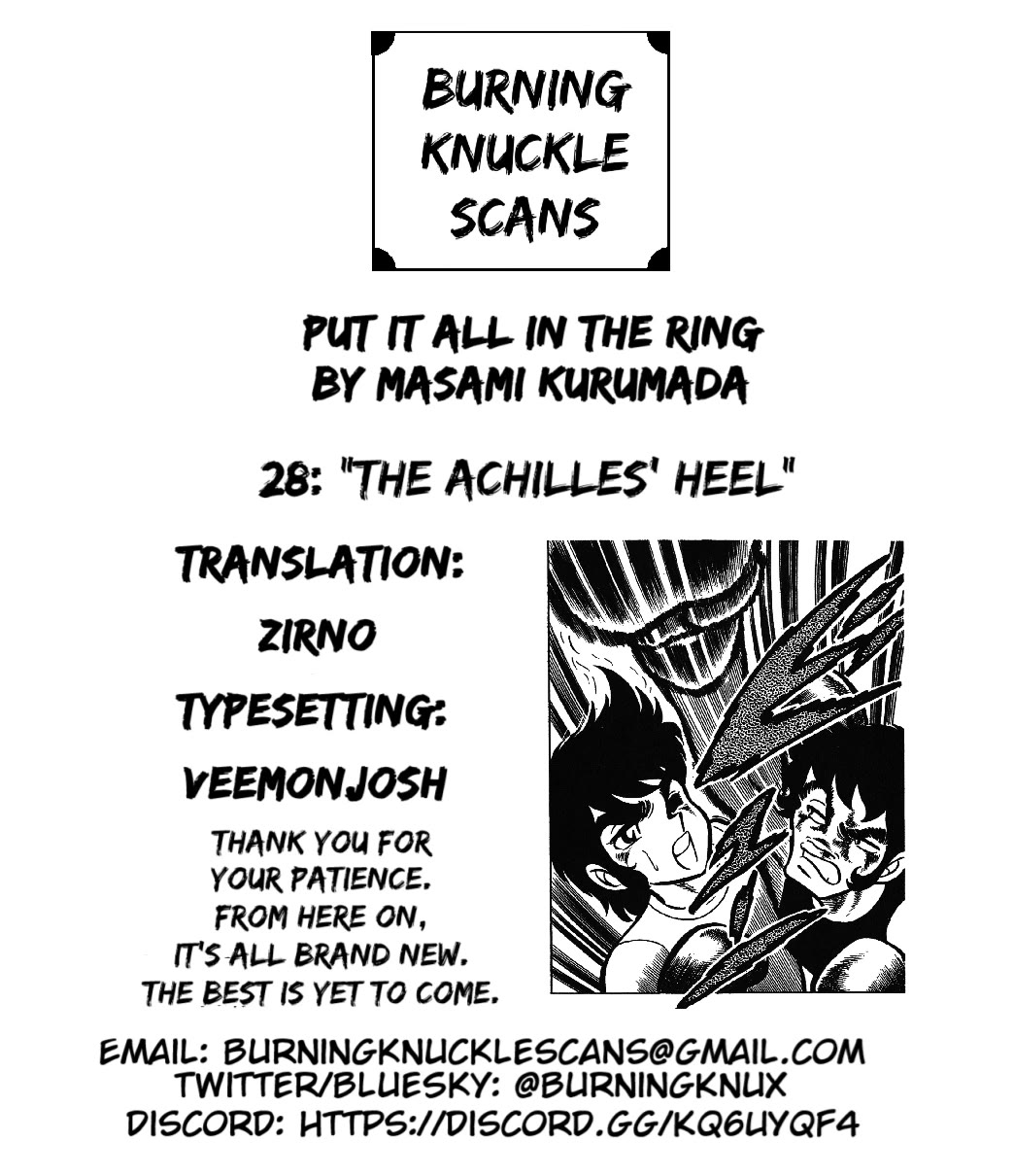 Ring ni Kakero Chapter 28 page 52 - Chapter 28: The Achilles' Heel
