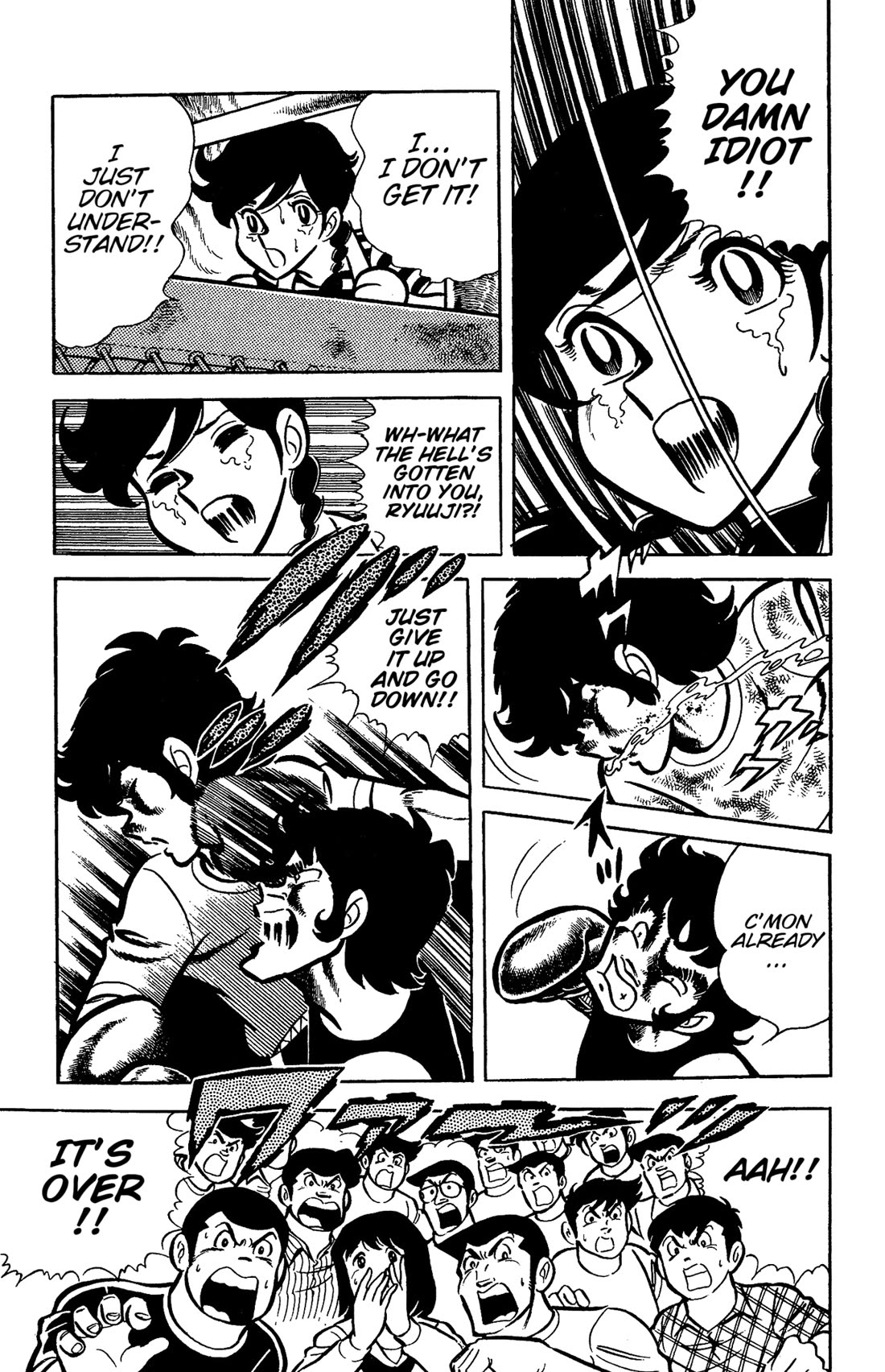 Ring ni Kakero Chapter 30 page 8 - Chapter 30: A Tearful Punch