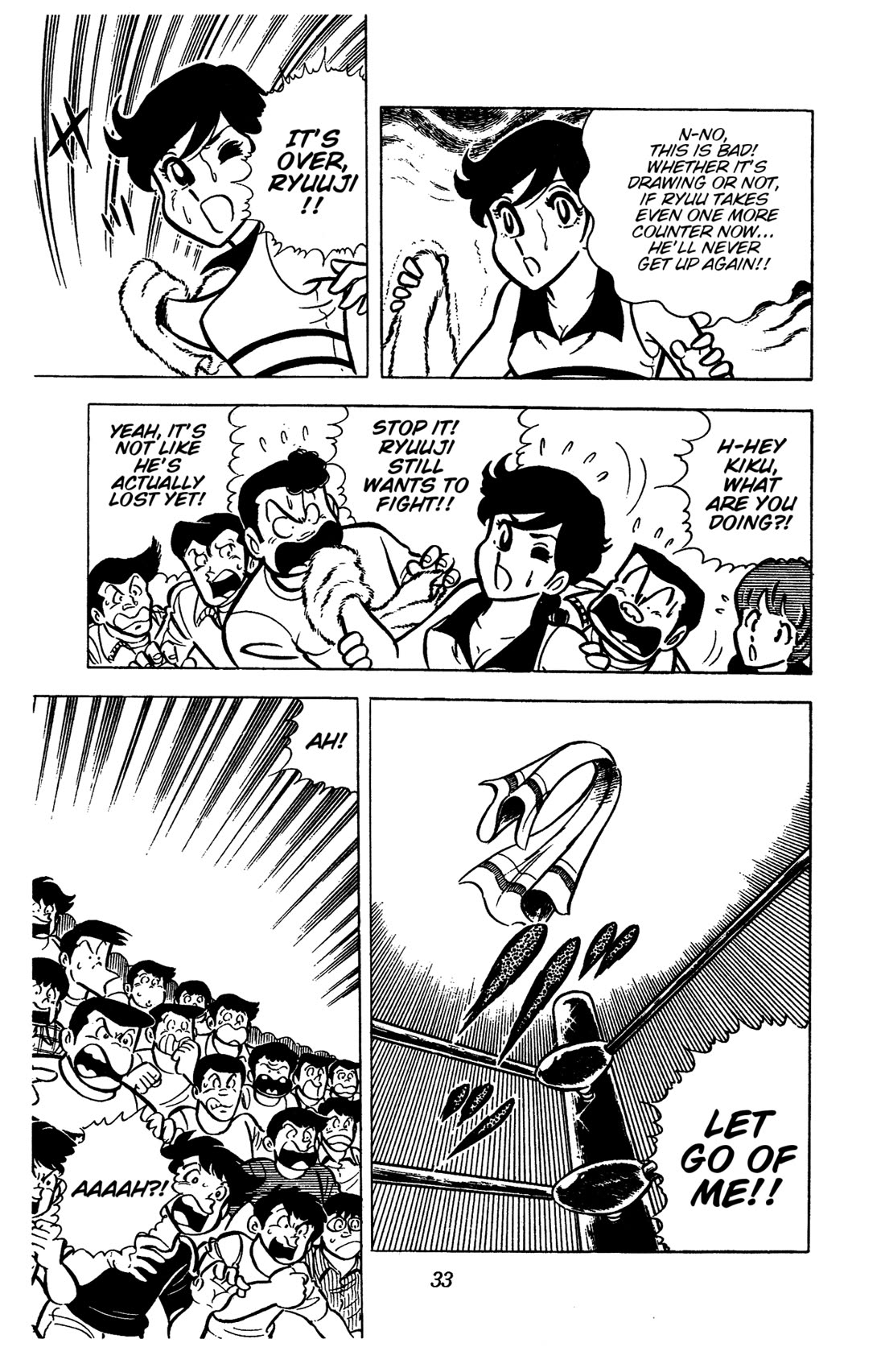 Ring ni Kakero Chapter 34 page 36 - Chapter 34: Farewell Golden Arms!