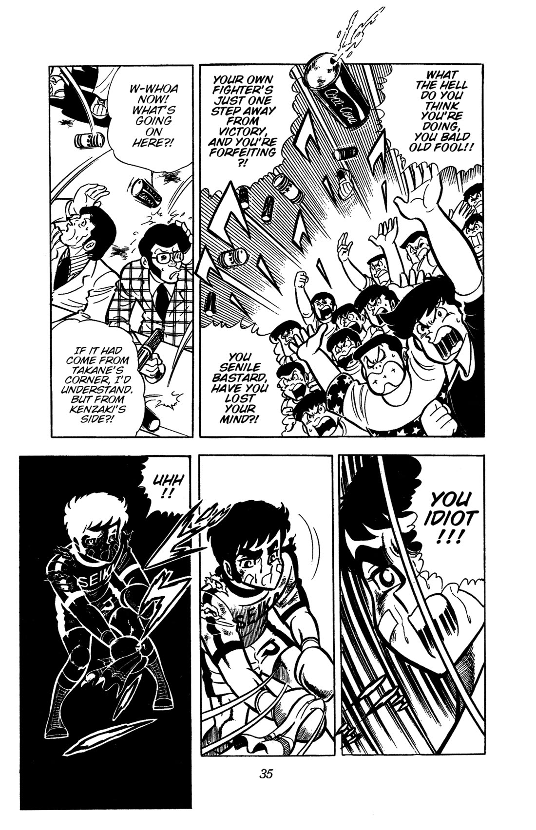 Ring ni Kakero Chapter 34 page 38 - Chapter 34: Farewell Golden Arms!