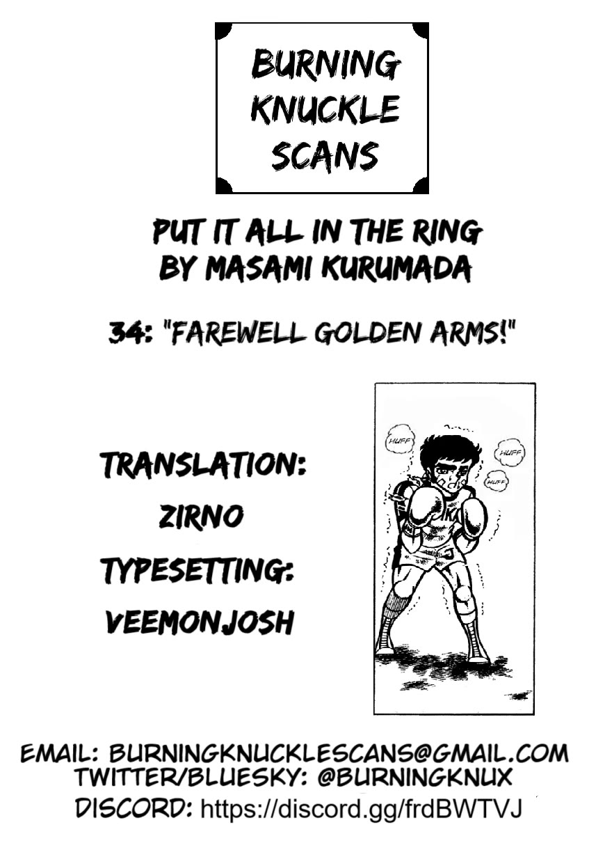 Ring ni Kakero Chapter 34 page 50 - Chapter 34: Farewell Golden Arms!
