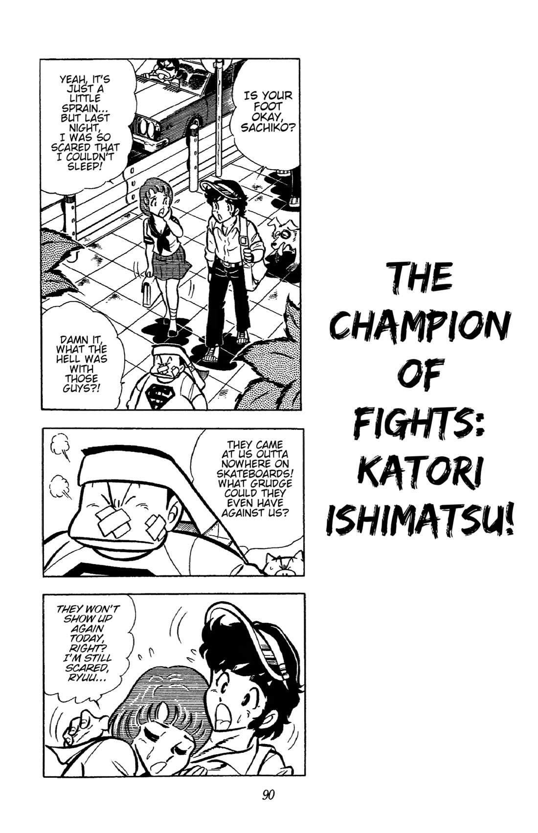Ring ni Kakero Chapter 37 page 1 - Chapter 37: The Champion of Fights: Katori Ishimatsu!