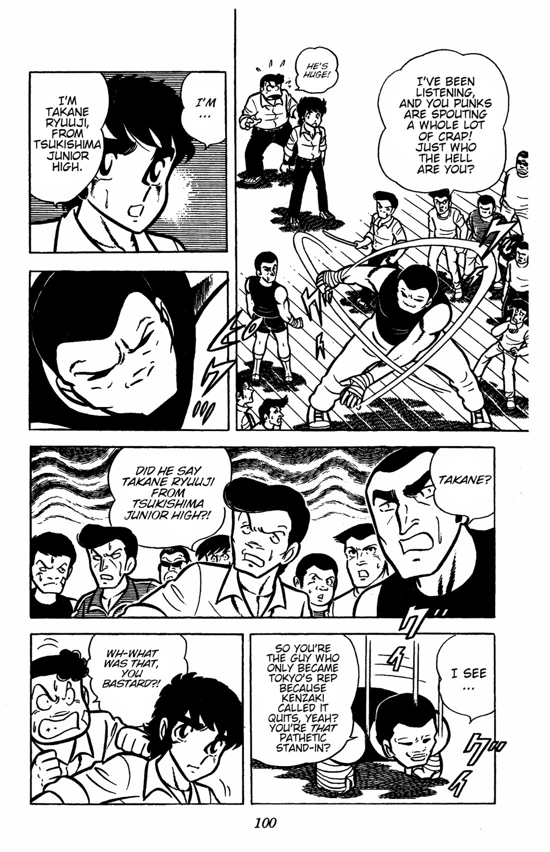 Ring ni Kakero Chapter 37 page 11 - Chapter 37: The Champion of Fights: Katori Ishimatsu!