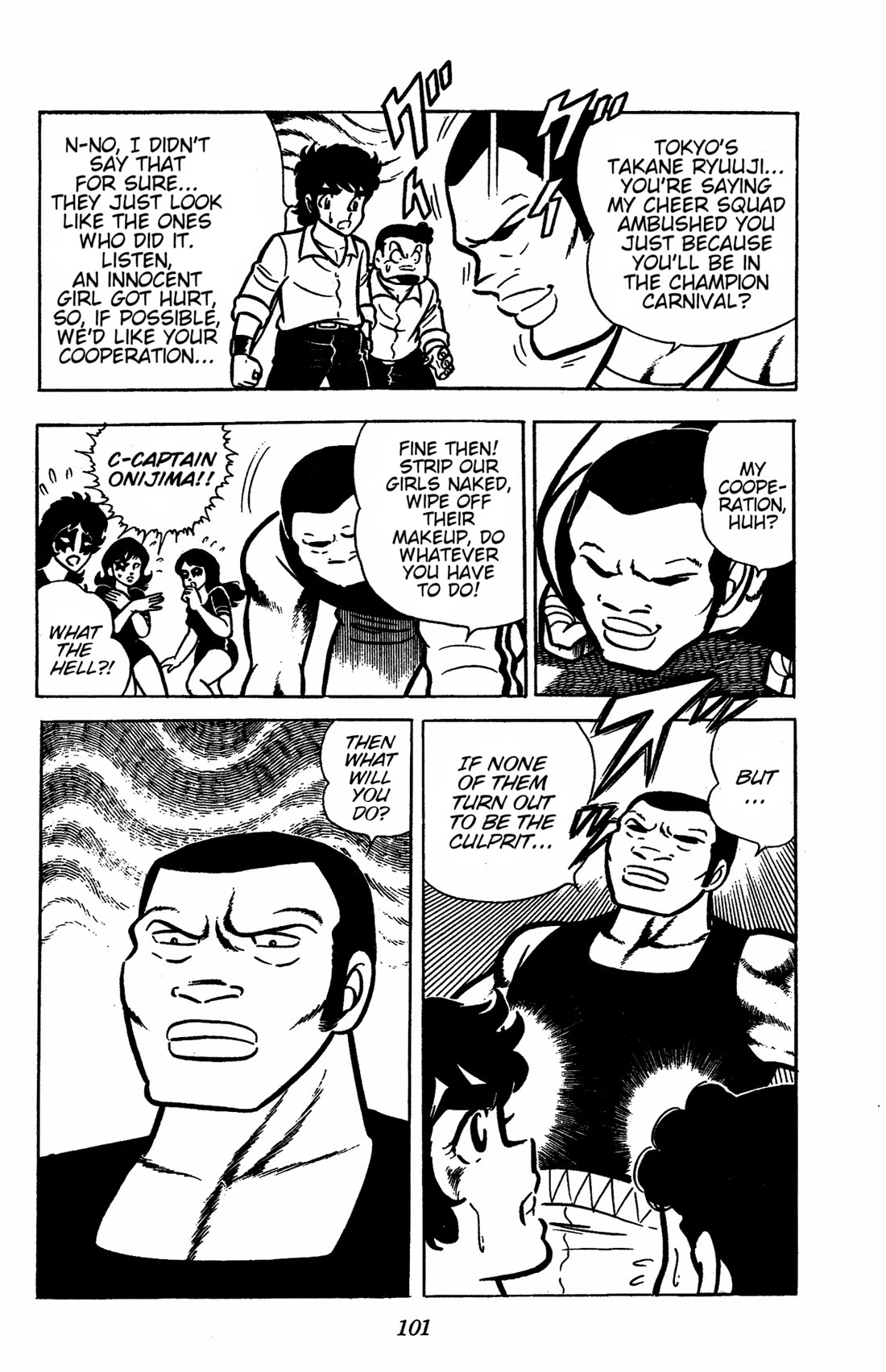 Ring ni Kakero Chapter 37 page 12 - Chapter 37: The Champion of Fights: Katori Ishimatsu!