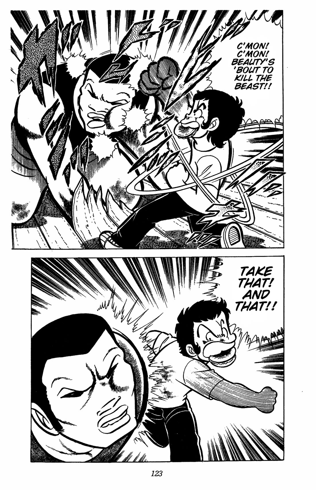 Ring ni Kakero Chapter 37 page 34 - Chapter 37: The Champion of Fights: Katori Ishimatsu!