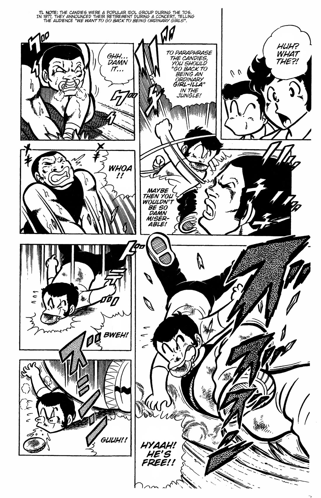Ring ni Kakero Chapter 37 page 35 - Chapter 37: The Champion of Fights: Katori Ishimatsu!