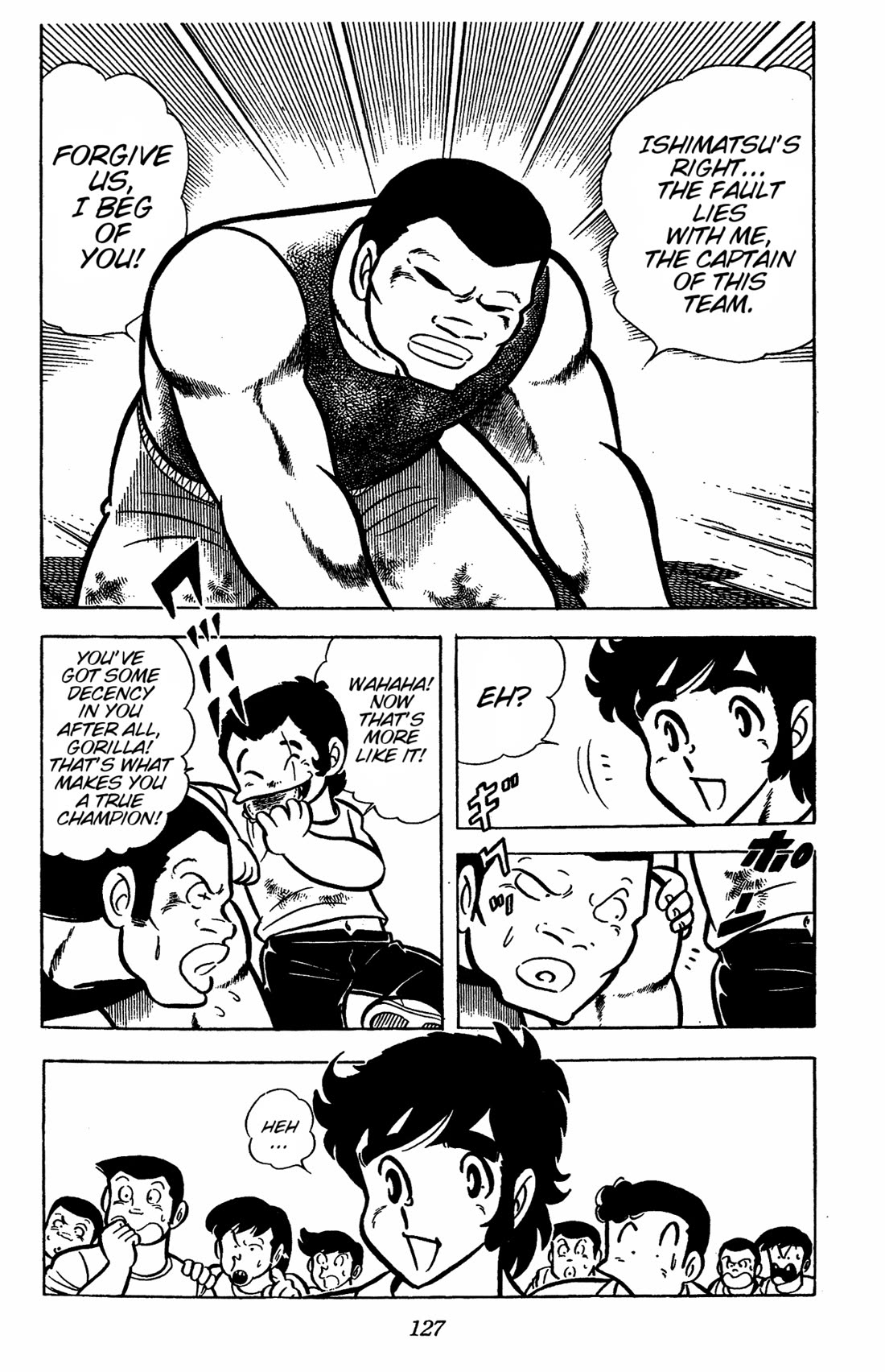 Ring ni Kakero Chapter 37 page 38 - Chapter 37: The Champion of Fights: Katori Ishimatsu!