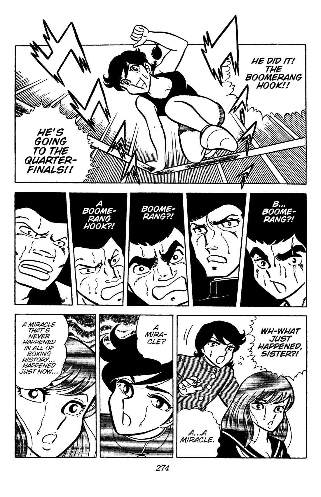 Ring ni Kakero Chapter 42 page 34 - Chapter 42: The Miraculous Boomerang