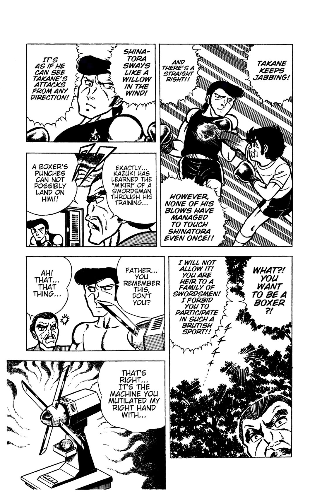 Ring ni Kakero Chapter 45 page 19 - Chapter 45: Rolling Thunder vs. Boomerang Hook