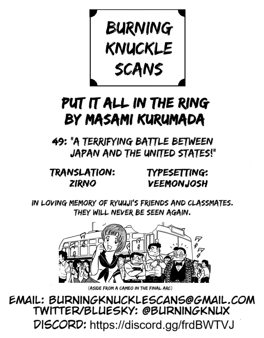 Ring ni Kakero Chapter 49 page 37 - Chapter 49: A Terrifying Battle Between Japan and the United States!