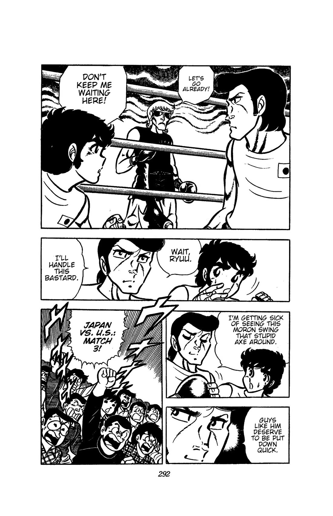 Ring ni Kakero Chapter 52 page 13 - Chapter 52: Kawai's Fighting Spirit and Shinatora's Powerful Punch!