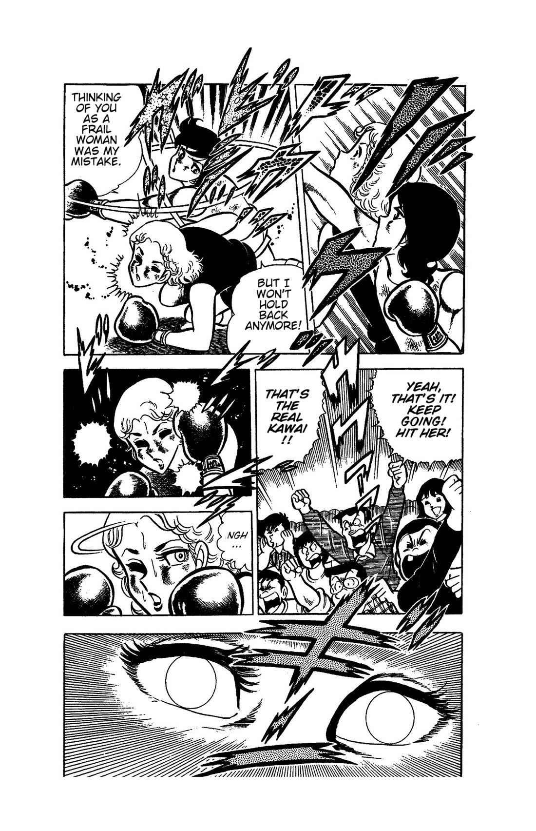 Ring ni Kakero Chapter 52 page 6 - Chapter 52: Kawai's Fighting Spirit and Shinatora's Powerful Punch!