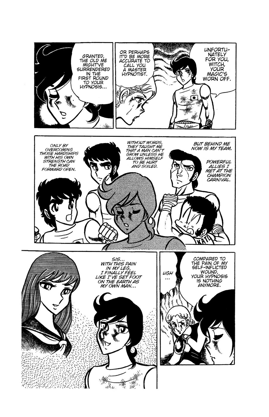 Ring ni Kakero Chapter 52 page 8 - Chapter 52: Kawai's Fighting Spirit and Shinatora's Powerful Punch!