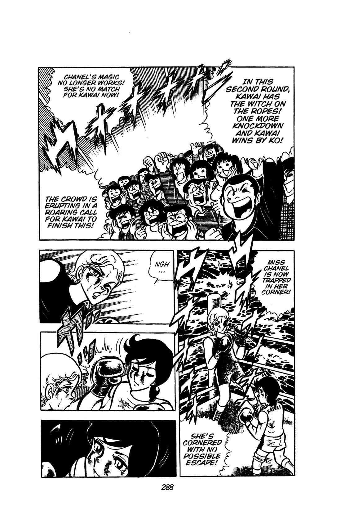 Ring ni Kakero Chapter 52 page 9 - Chapter 52: Kawai's Fighting Spirit and Shinatora's Powerful Punch!