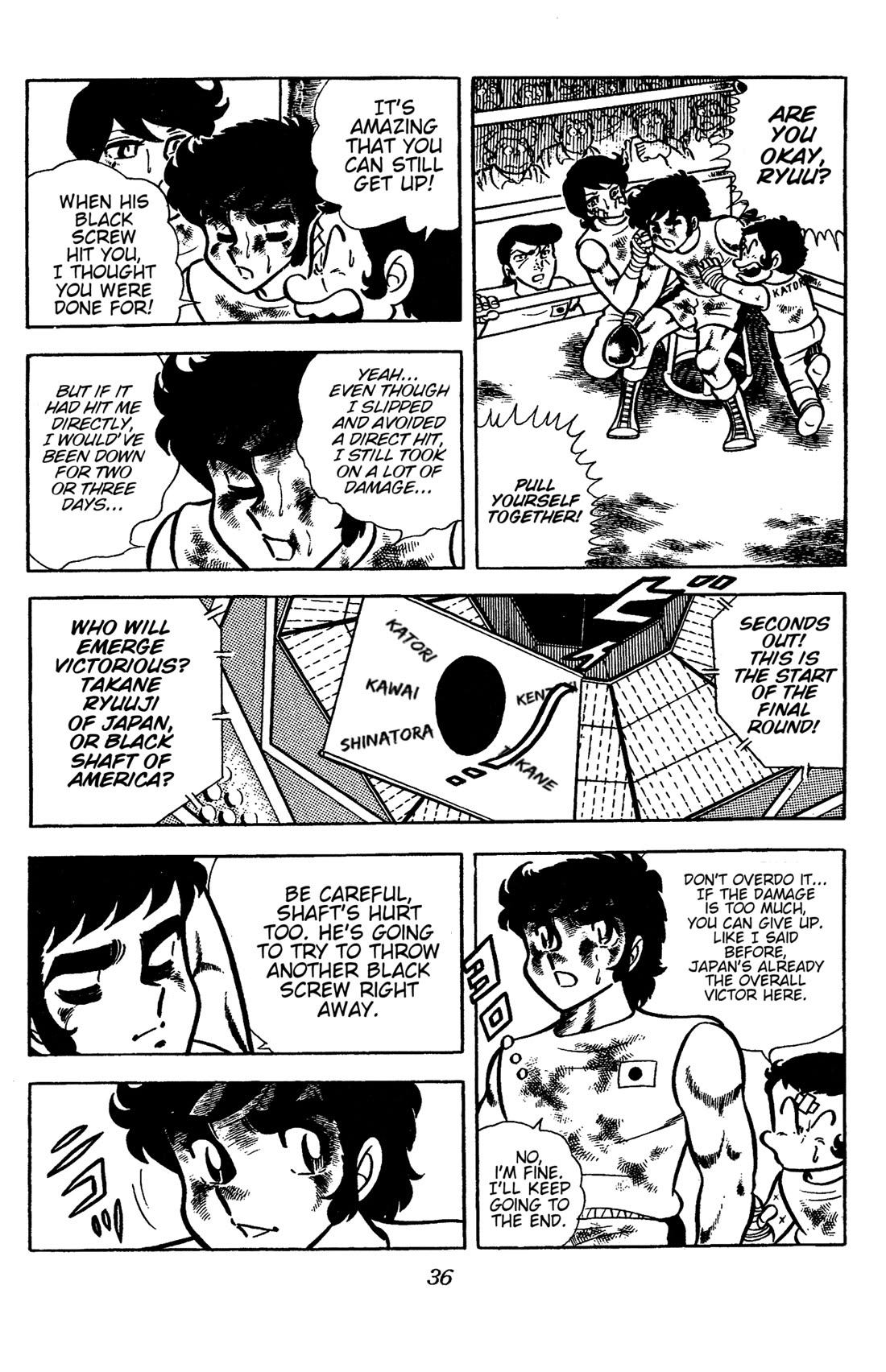 Ring ni Kakero Chapter 54 page 37 - Chapter 54: Deadly Battle of Champions!
