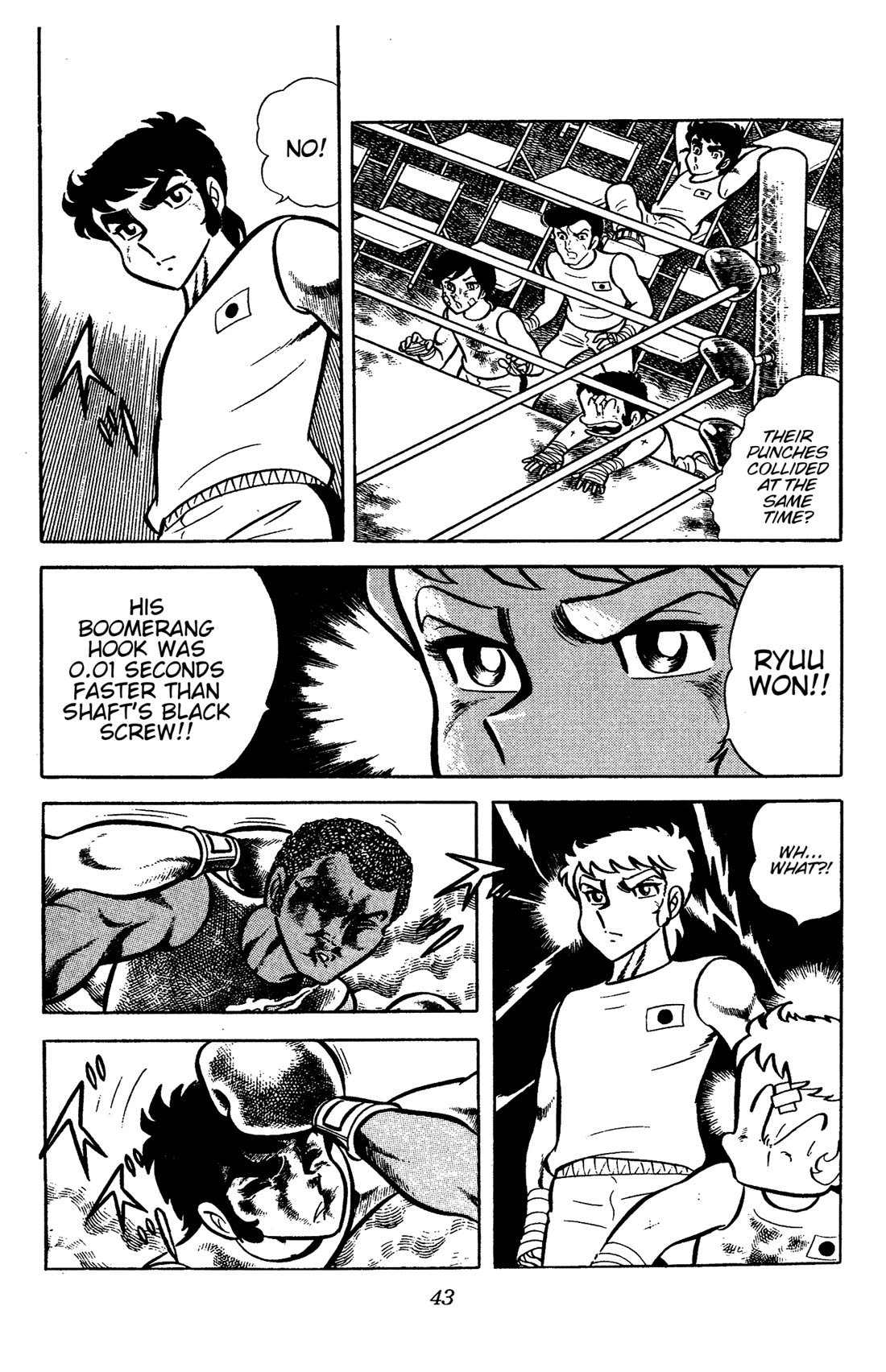 Ring ni Kakero Chapter 54 page 43 - Chapter 54: Deadly Battle of Champions!