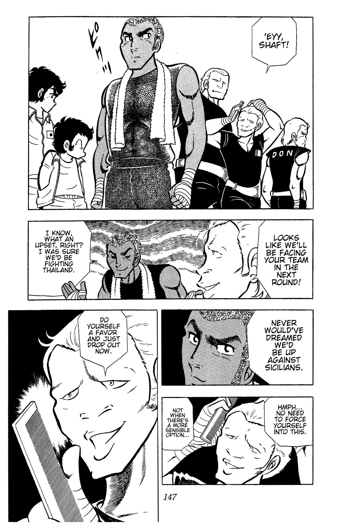 Ring ni Kakero Chapter 64 page 8 - Chapter 64: Sicilian Dandies
