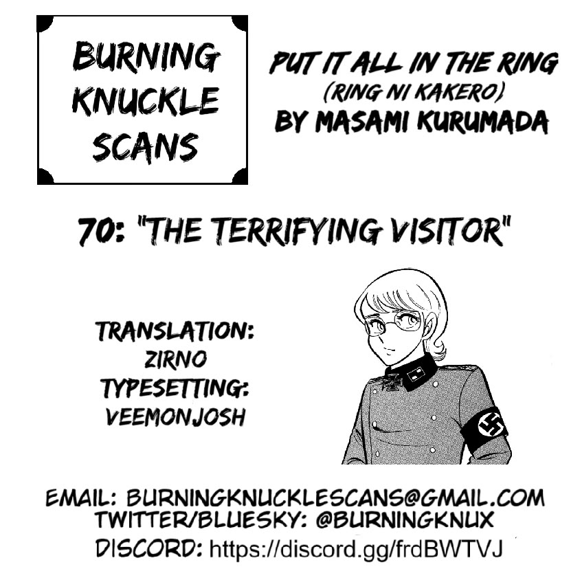 Ring ni Kakero Chapter 70 page 38 - Chapter 70: The Terrifying Visitor