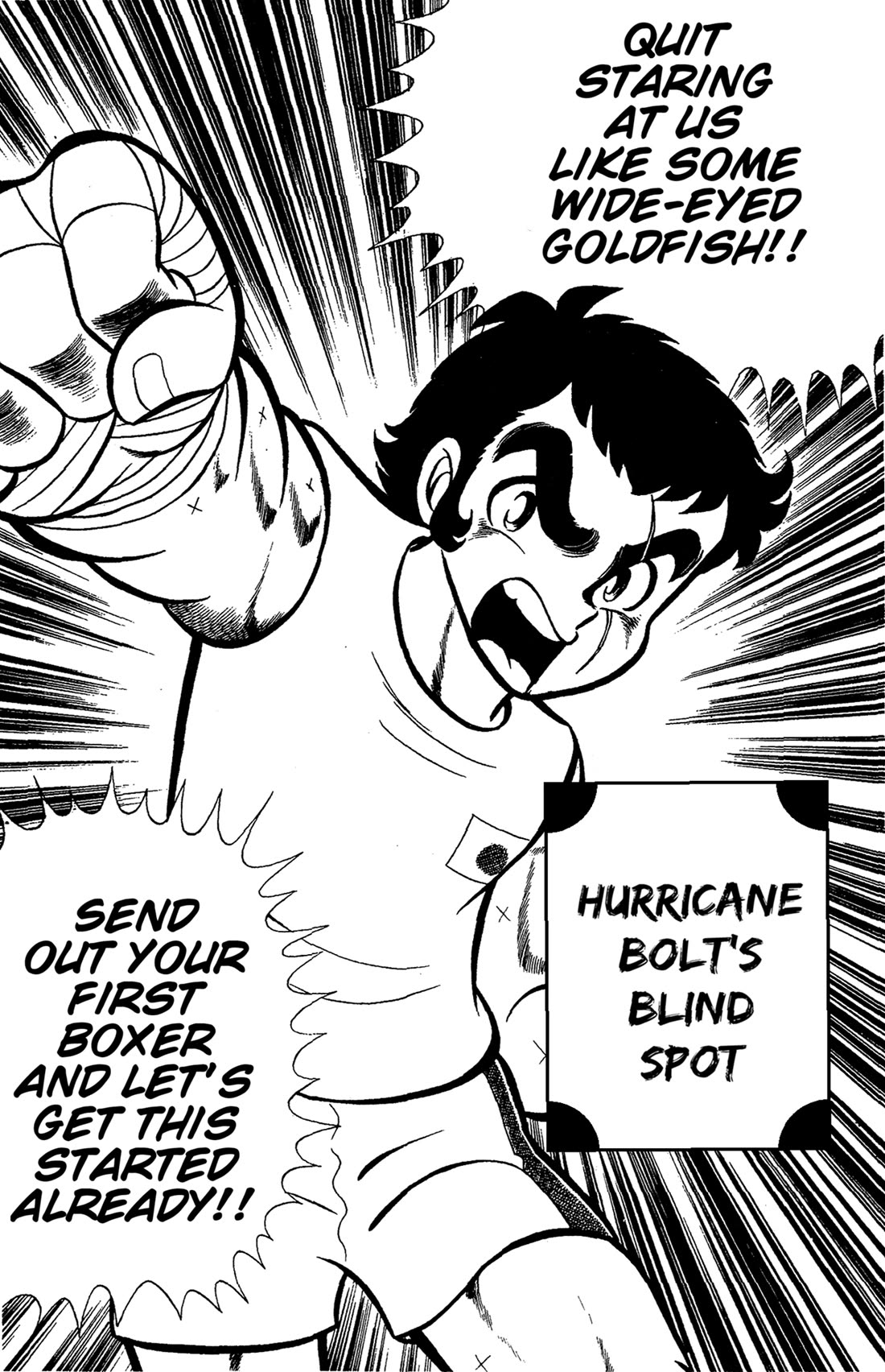 Ring ni Kakero Chapter 72 page 1 - Chapter 72: Hurricane Bolt's Blind Spot