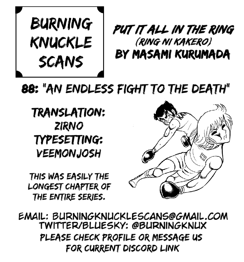 Ring ni Kakero Chapter 88 page 82 - Chapter 88: An Endless Fight to the Death