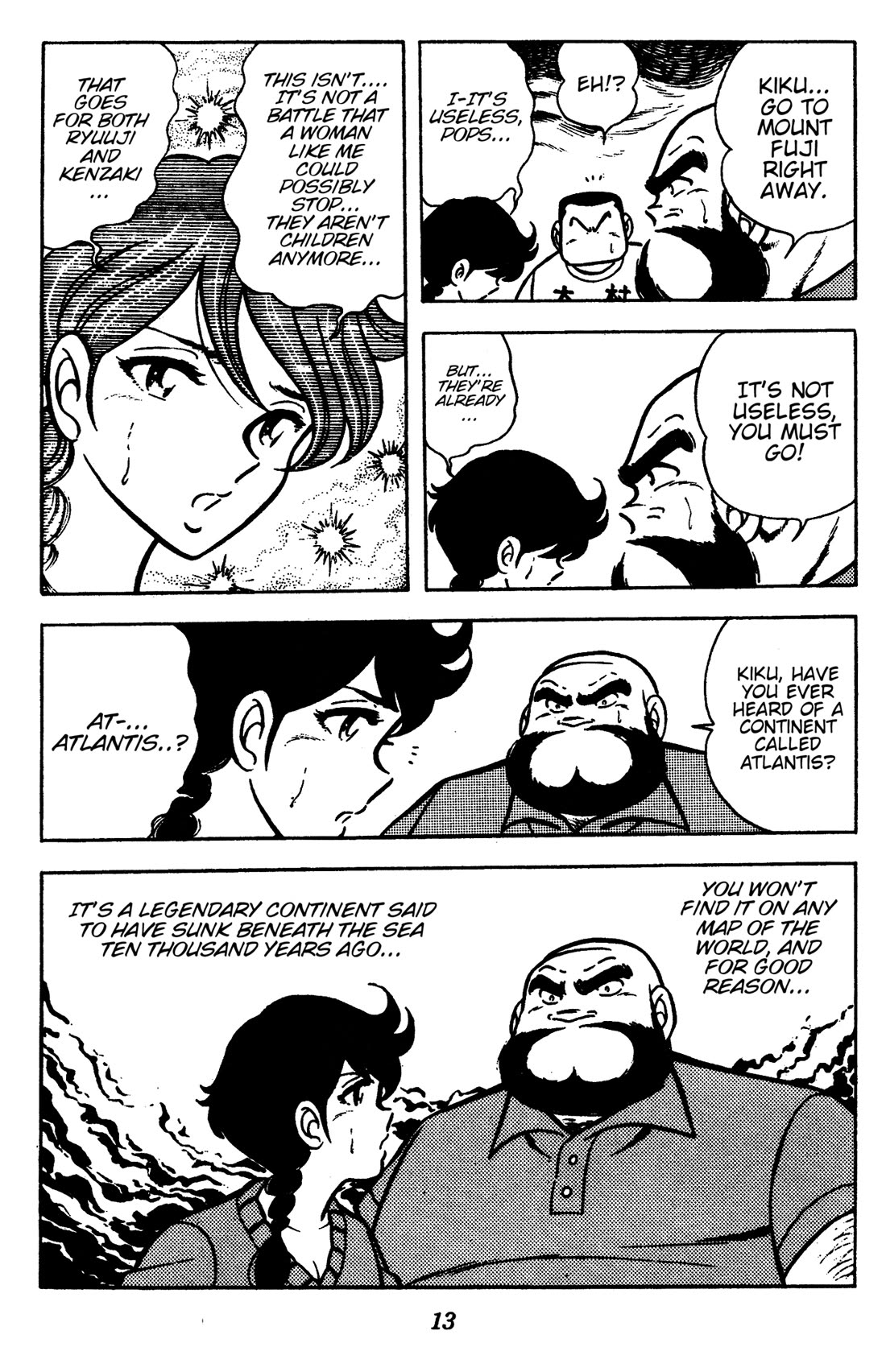 Ring ni Kakero Chapter 90 page 14 - Chapter 90: The Legend of the Kaiser Knuckle