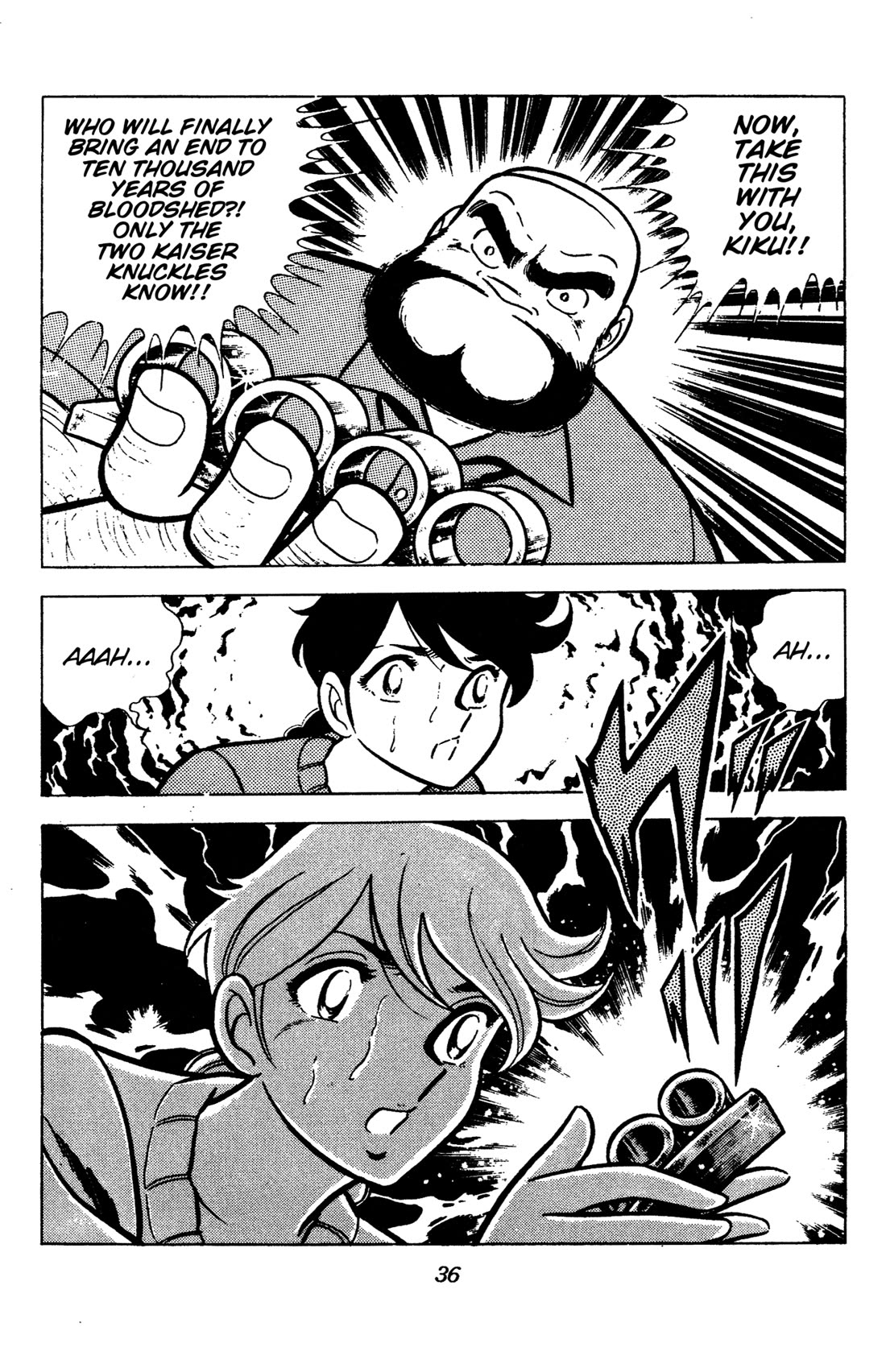Ring ni Kakero Chapter 90 page 33 - Chapter 90: The Legend of the Kaiser Knuckle