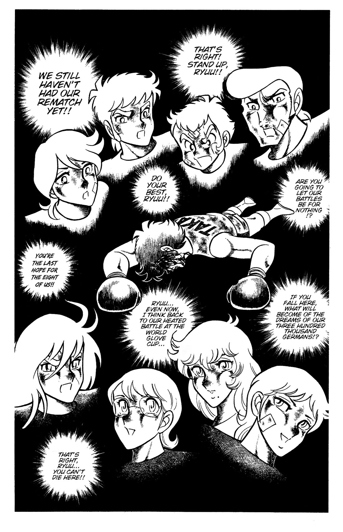 Ring ni Kakero Chapter 95 page 11 - Chapter 95: A Flash Across Time