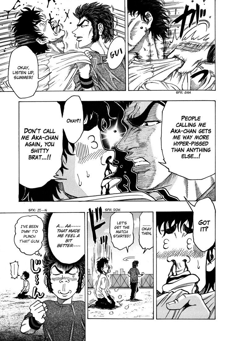 Ring (SHIMABUKURO Mitsutoshi) Chapter 15 page 9 - Chapter 15 : "Rode"...!!
