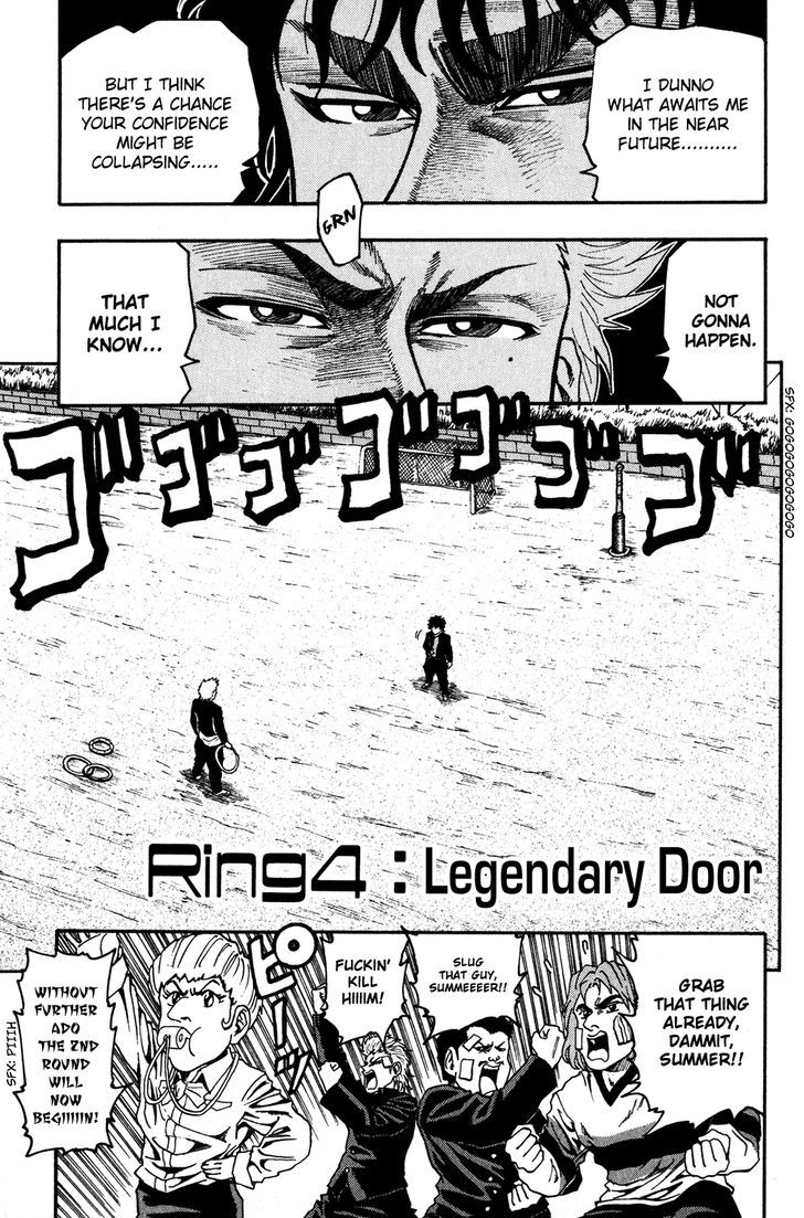 Ring (SHIMABUKURO Mitsutoshi) Chapter 4 page 2 - Chapter 4 : Legendary Door