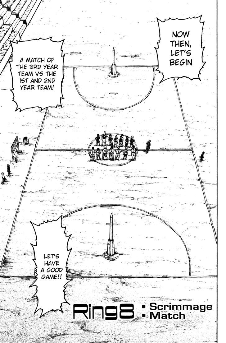 Ring (SHIMABUKURO Mitsutoshi) Chapter 8 page 3 - Chapter 8 : Scrimmage Match!
