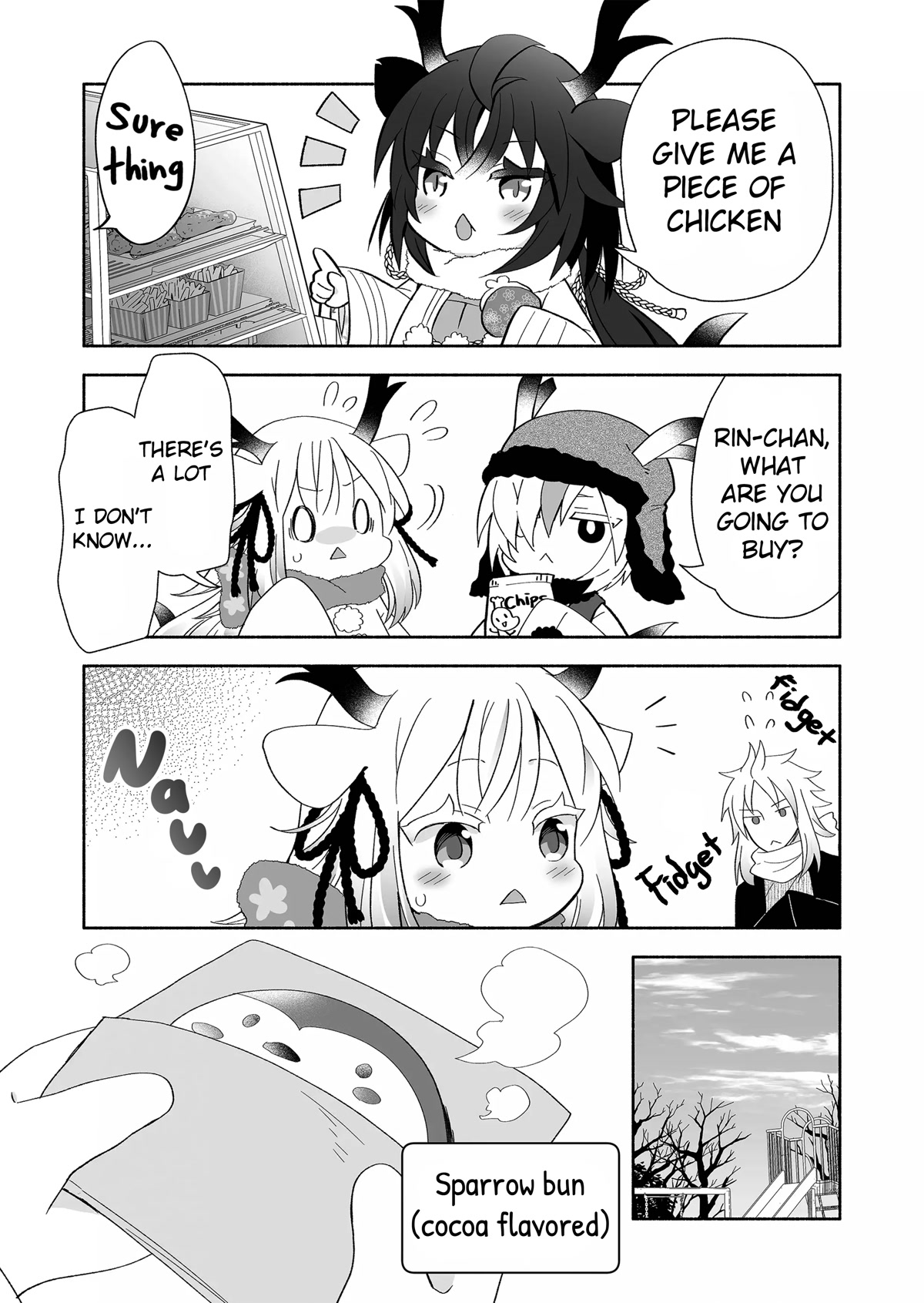 Rinjin-chan ga Shinpai Chapter 104 page 3 - Chapter 104