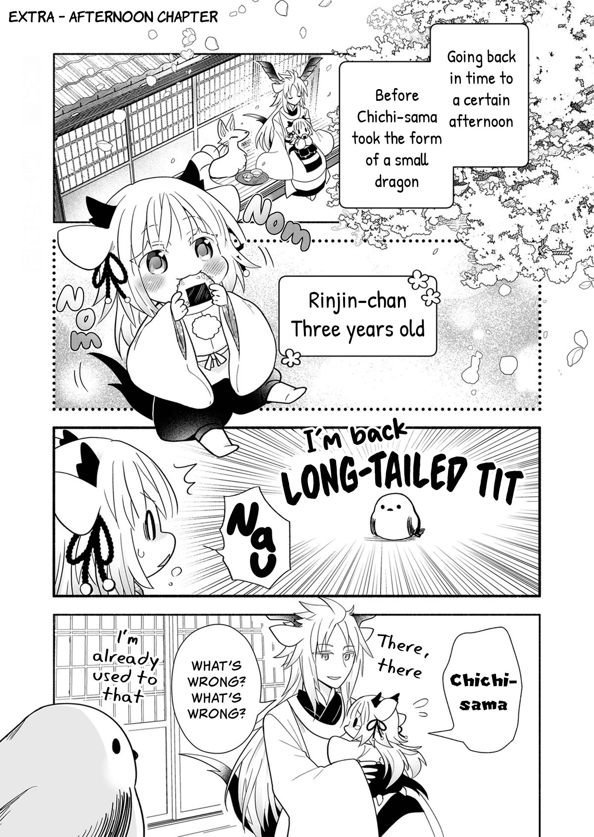 Rinjin-chan ga Shinpai Chapter 121.5 page 4 - Chapter 121.5: Extras Vol. 4 - Afternoon Chapter