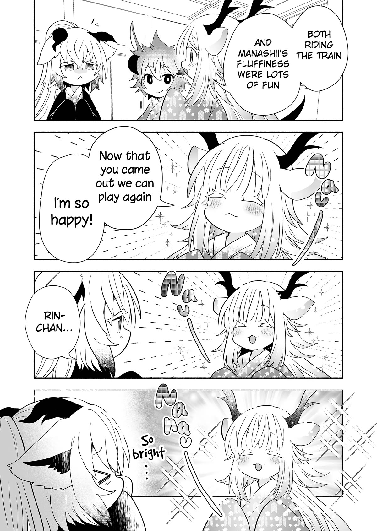 Rinjin-chan ga Shinpai Chapter 124 page 3 - Chapter 124