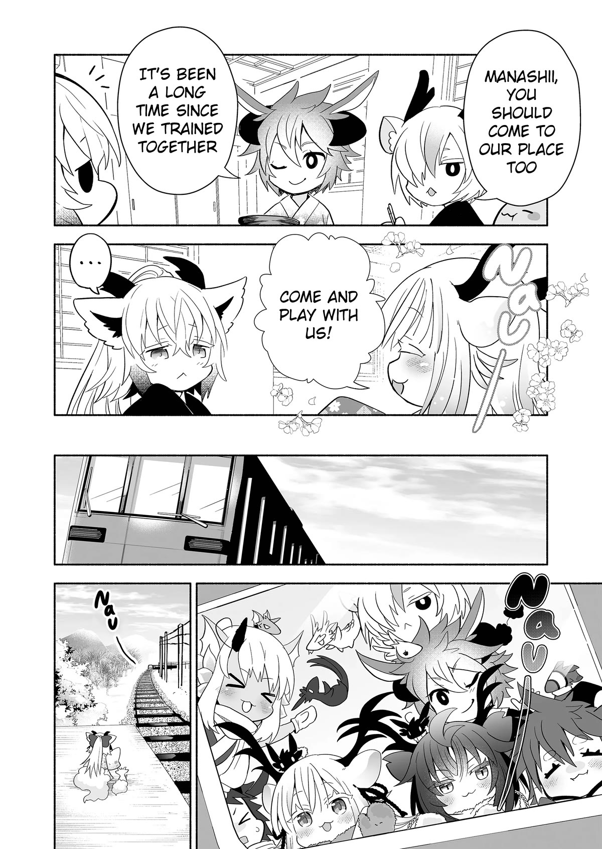 Rinjin-chan ga Shinpai Chapter 124 page 4 - Chapter 124