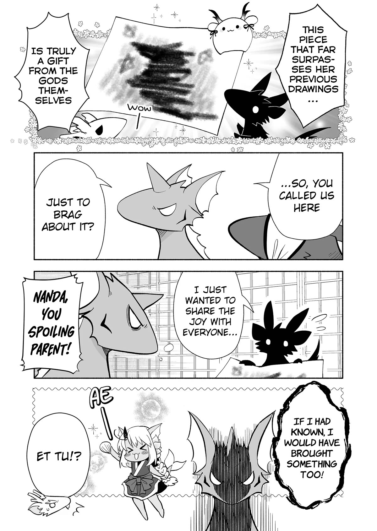 Rinjin-chan ga Shinpai Chapter 130 page 3 - Chapter 130