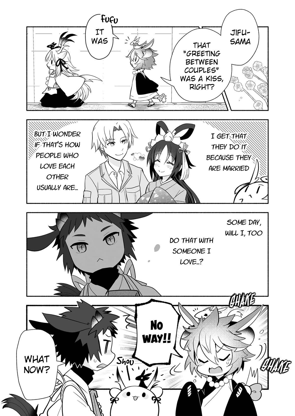 Rinjin-chan ga Shinpai Chapter 137 page 4 - Chapter 137