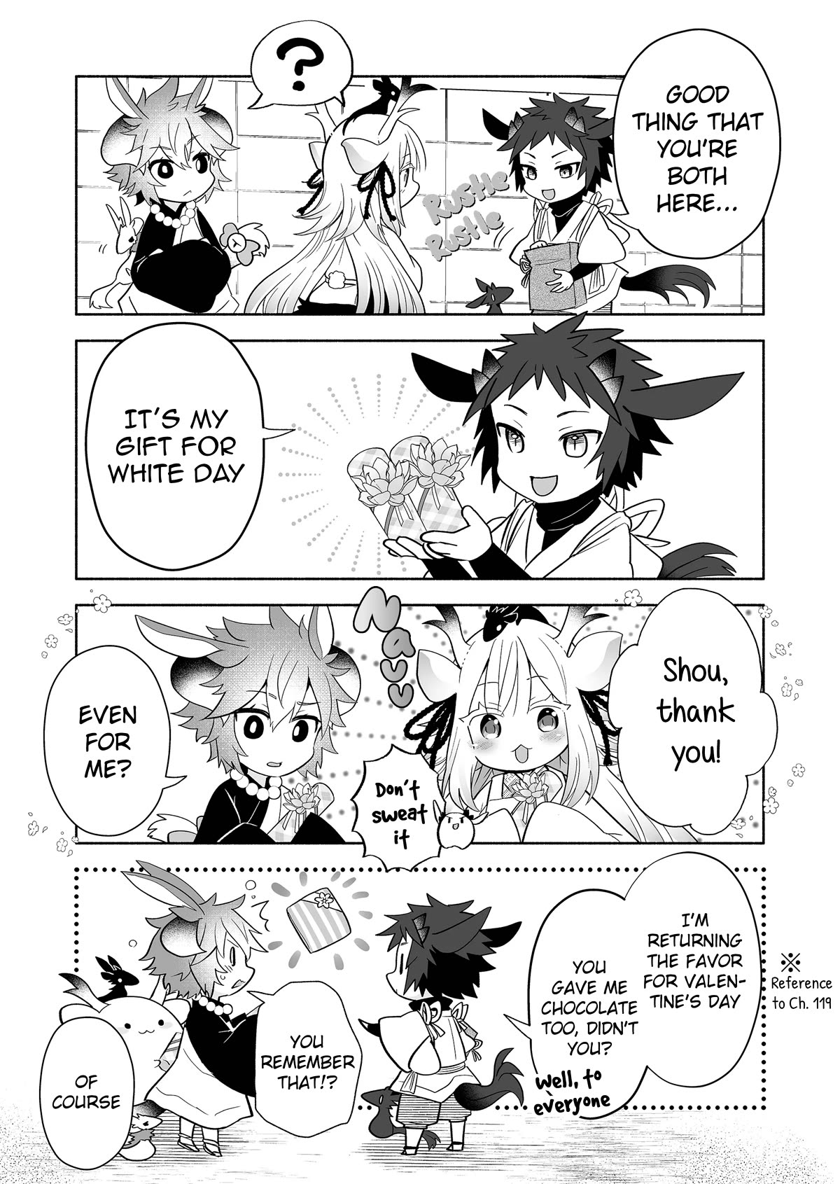 Rinjin-chan ga Shinpai Chapter 137 page 5 - Chapter 137