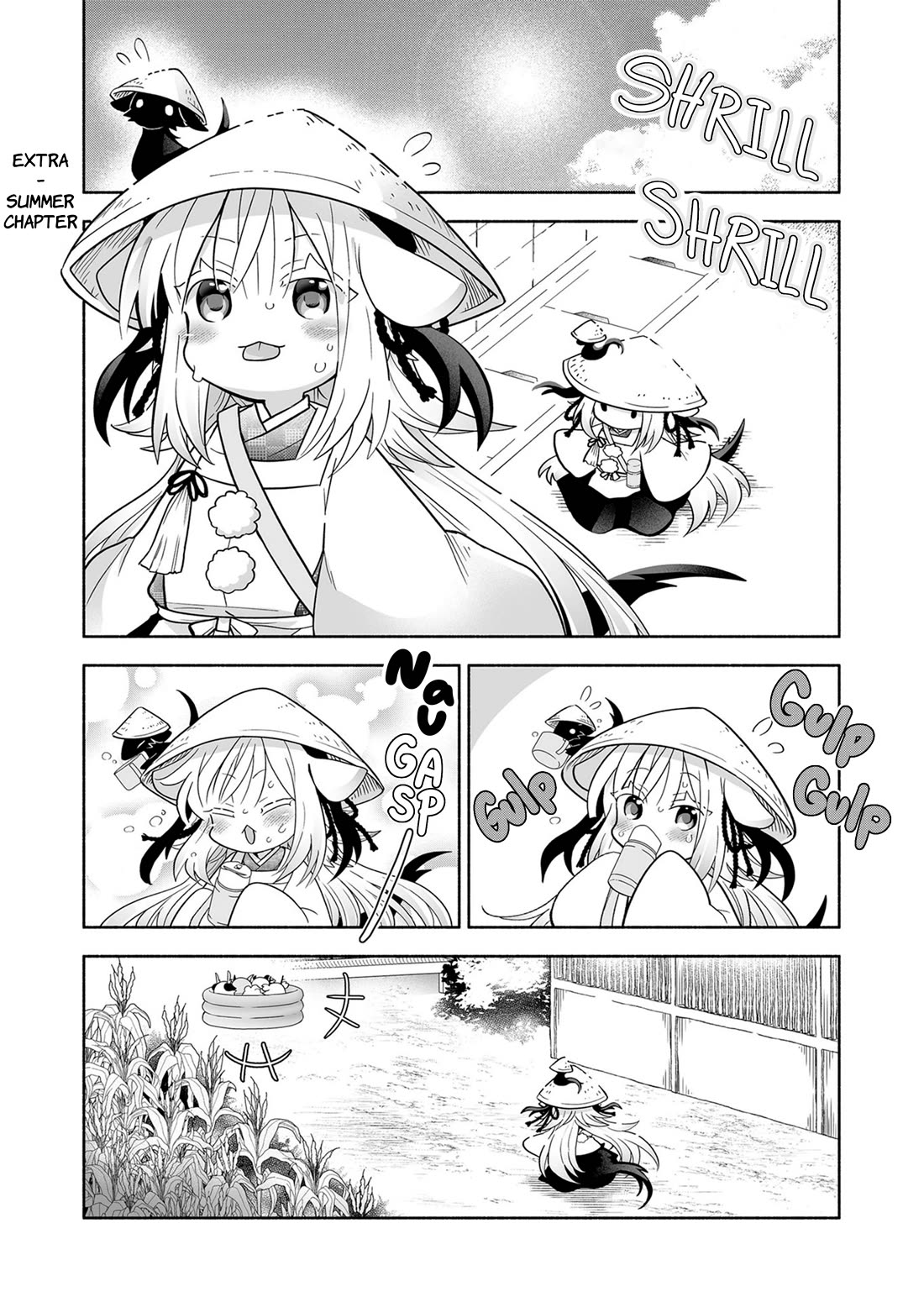 Rinjin-chan ga Shinpai Chapter 148.5 page 4 - Chapter 148.5: Extras Vol. 5 - Summer Chapter
