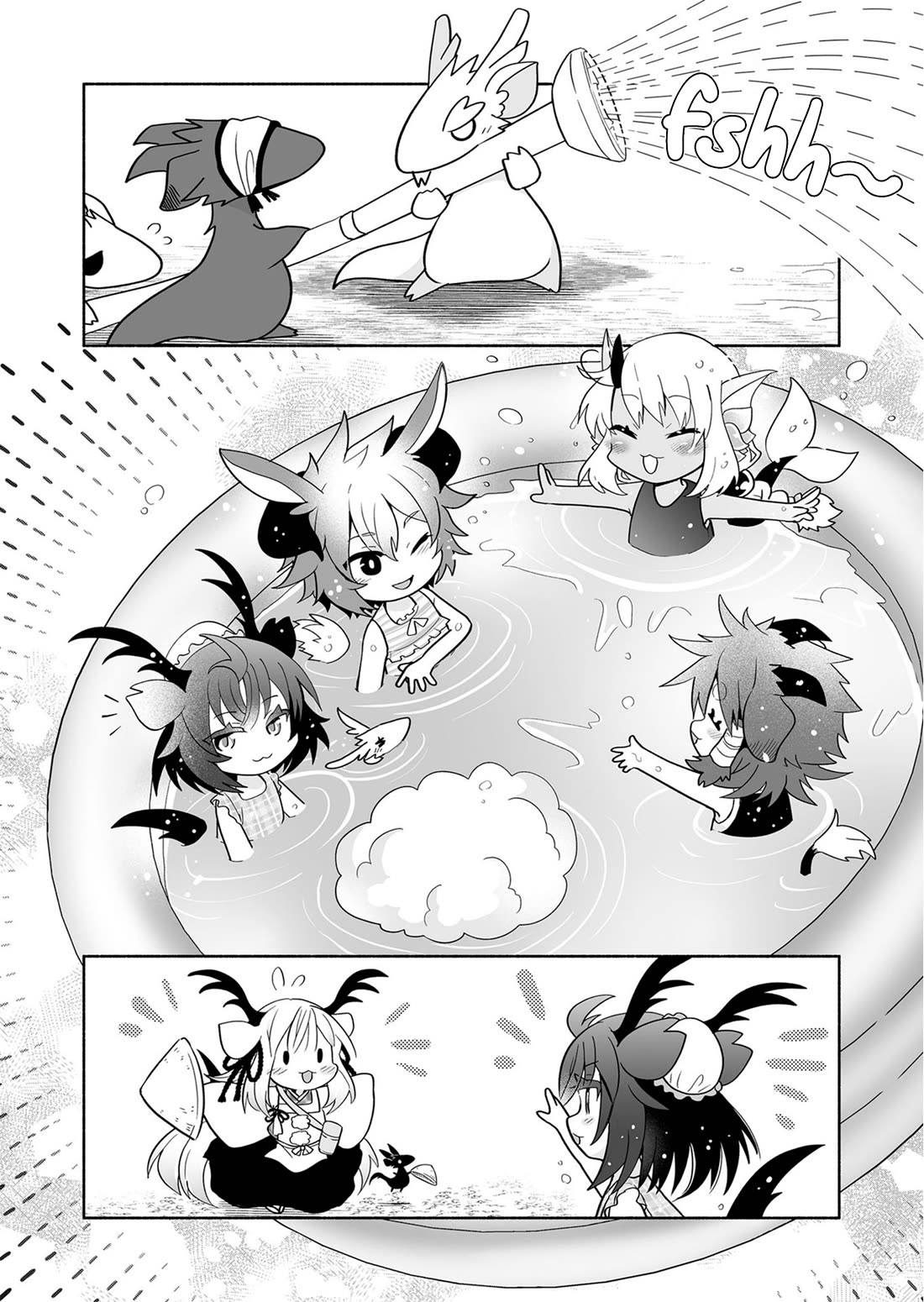 Rinjin-chan ga Shinpai Chapter 148.5 page 5 - Chapter 148.5: Extras Vol. 5 - Summer Chapter