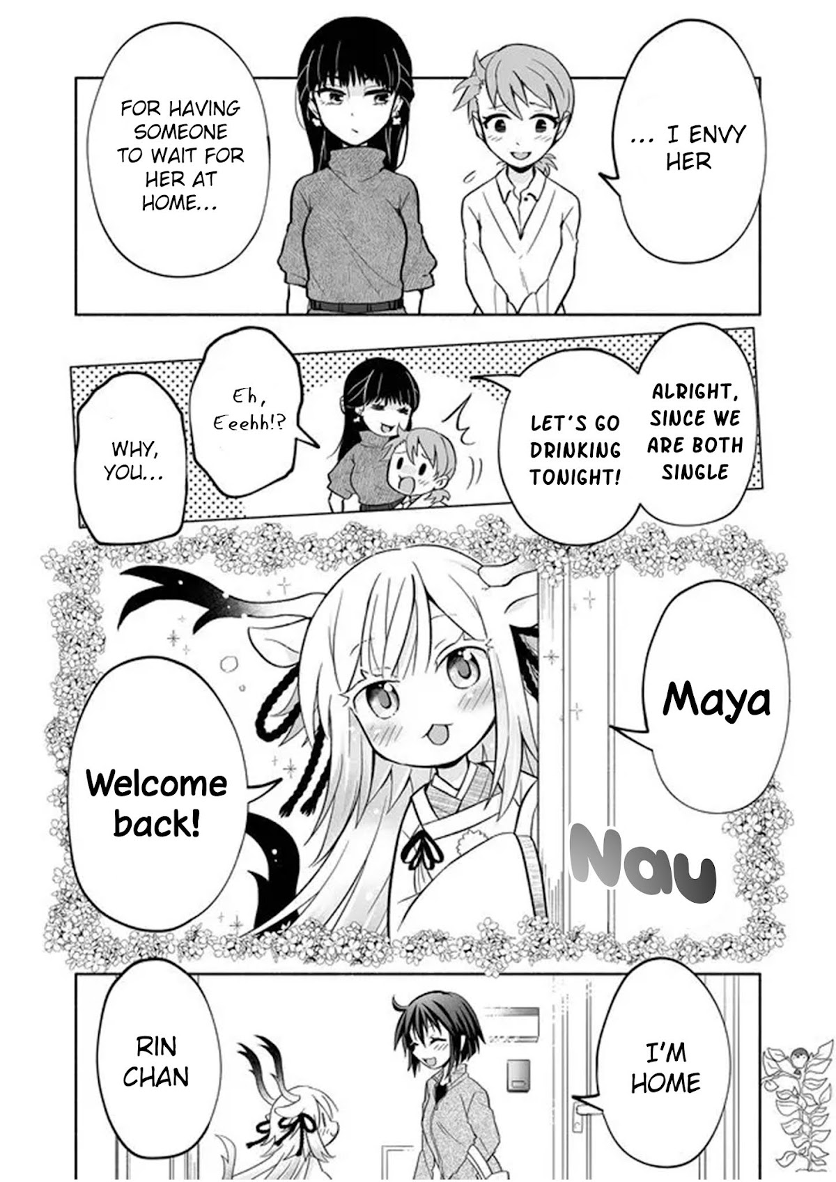 Rinjin-chan ga Shinpai Chapter 19 page 4 - Chapter 19