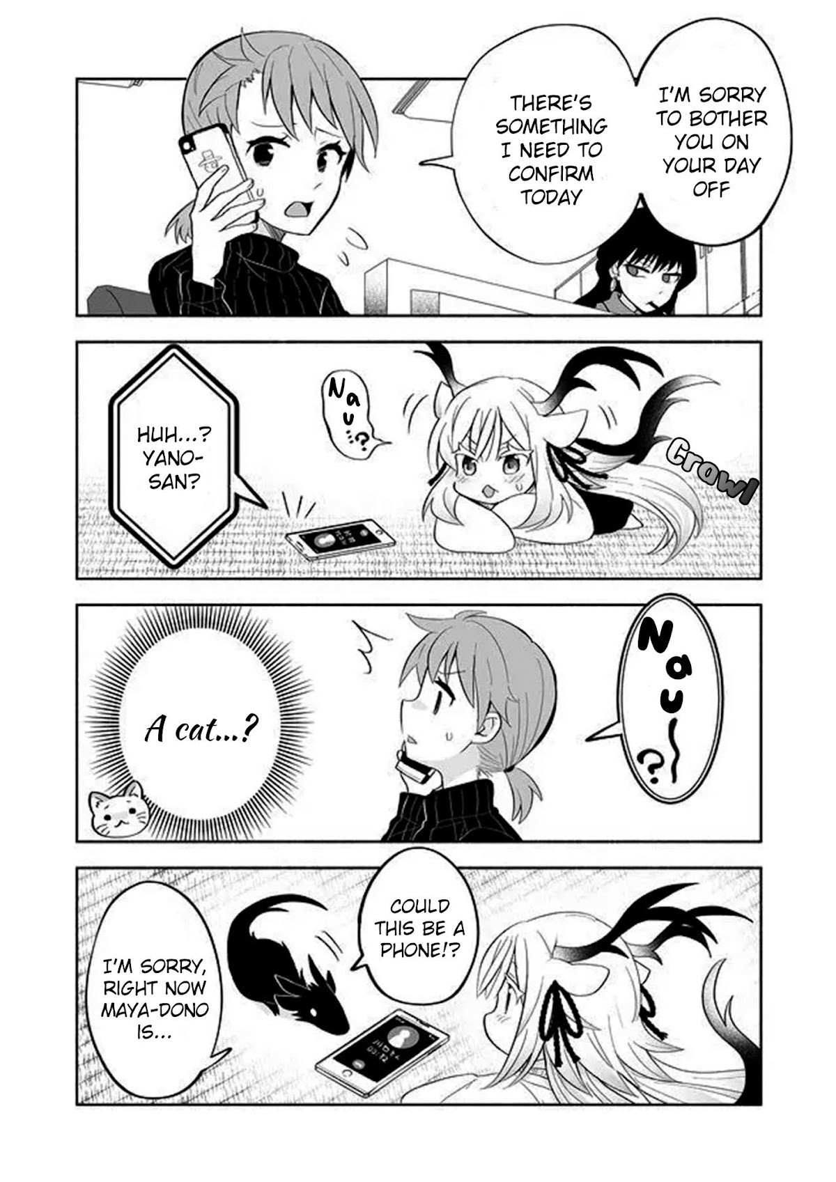 Rinjin-chan ga Shinpai Chapter 36 page 4 - Chapter 36