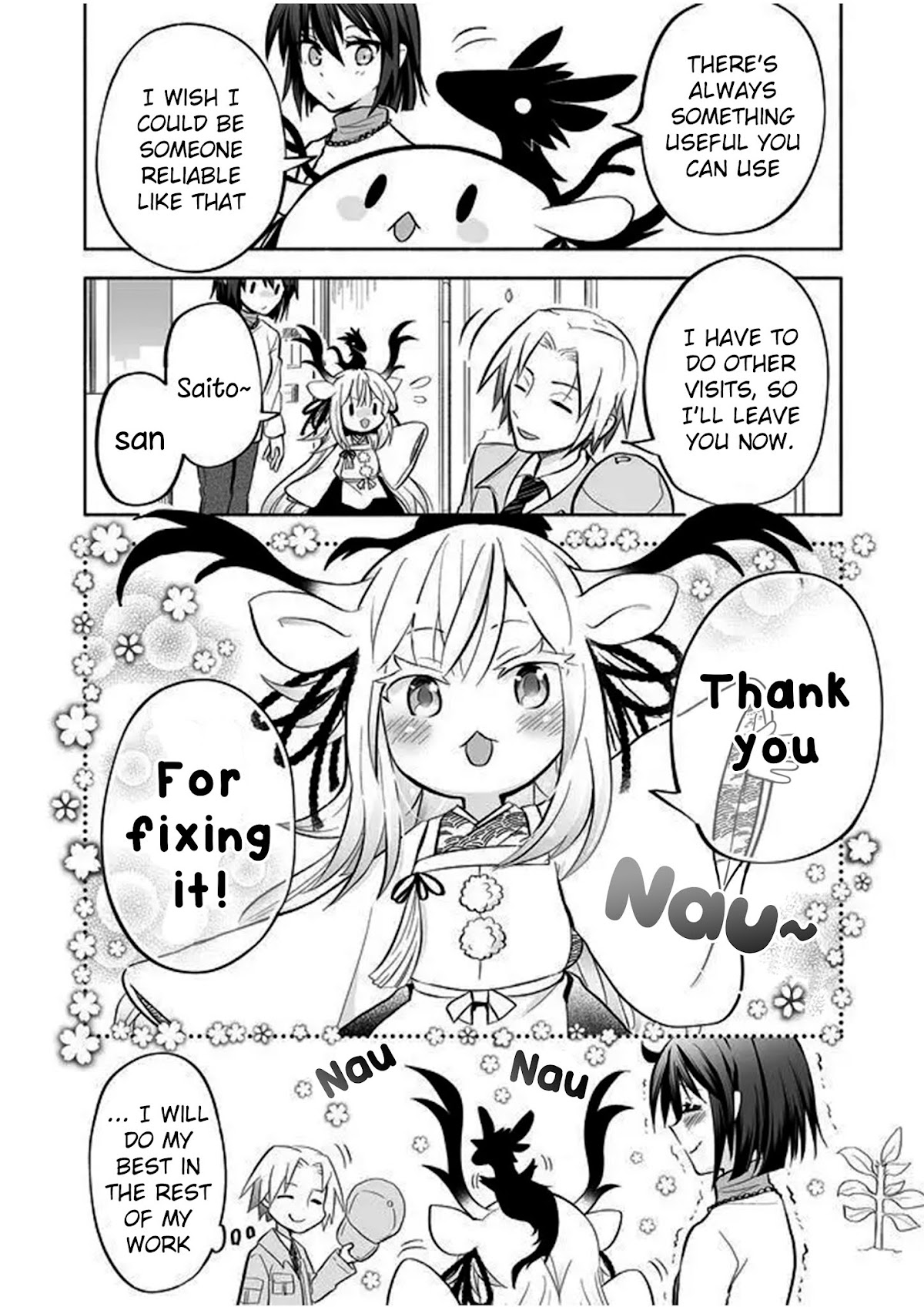 Rinjin-chan ga Shinpai Chapter 37 page 4 - Chapter 37