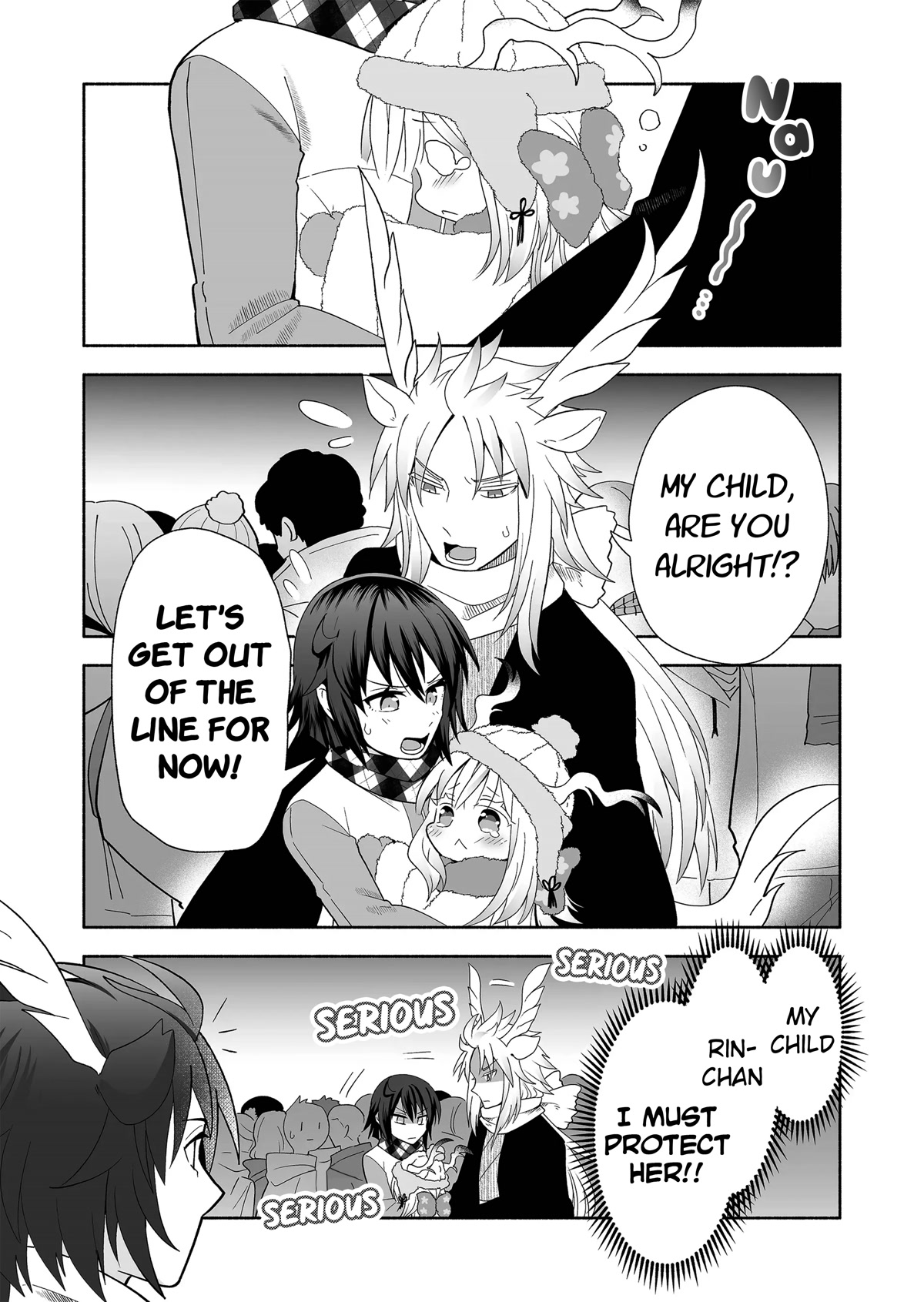 Rinjin-chan ga Shinpai Chapter 99 page 3 - Chapter 99