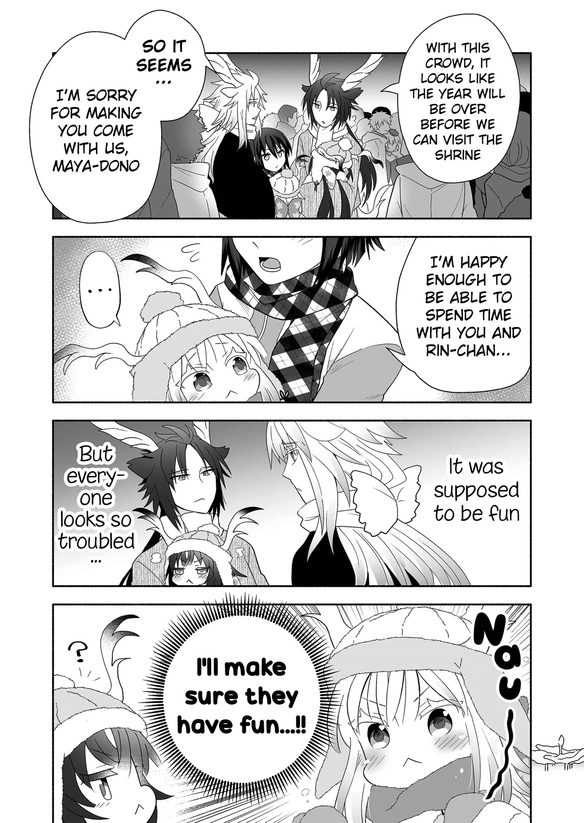 Rinjin-chan ga Shinpai Chapter 99 page 5 - Chapter 99